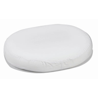 DMI Large Invalid Ring (Donut Cushion) with Cover, White 16"