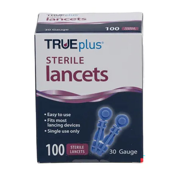 Trividia True Plus Phlebotomy Lancet, 30g OD, Sterile