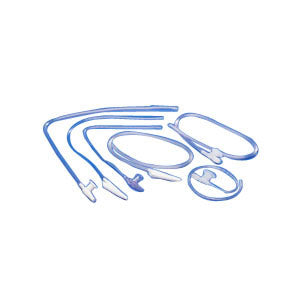 Kendall Argyle Suction Catheter, Coude/Whistle Tip, with Chimney Valve, 14Fr OD