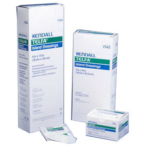 Kendall Telfa Sterile Adhesive Island Dressing