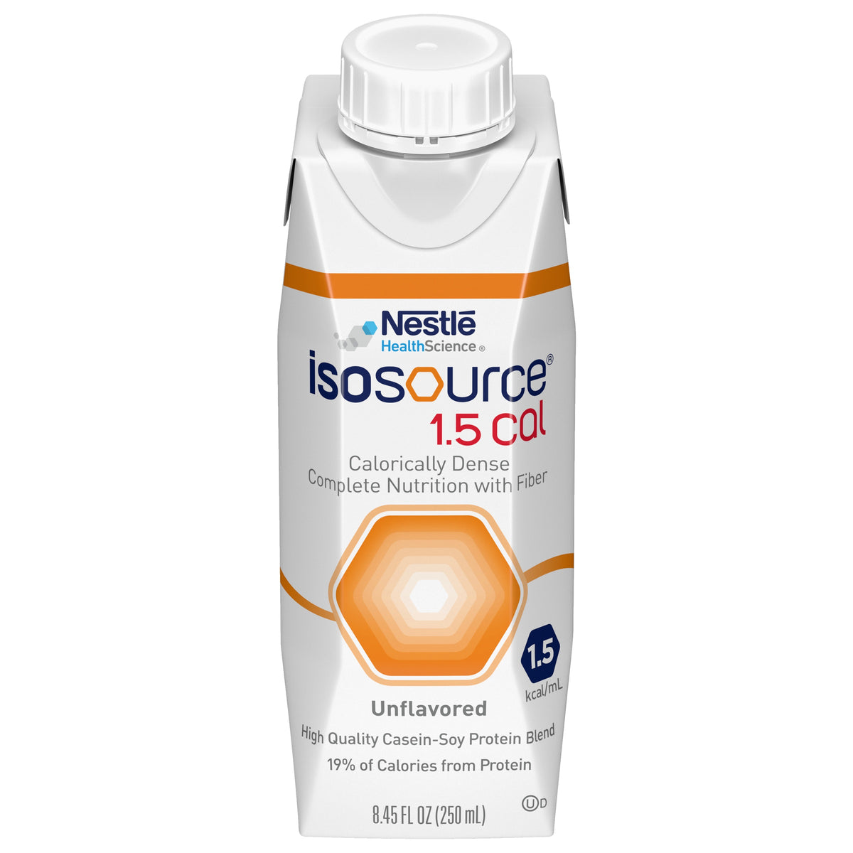 Nestle Isosource 1.5 Cal Complete Unflavored Liquid Food, 250mL Can