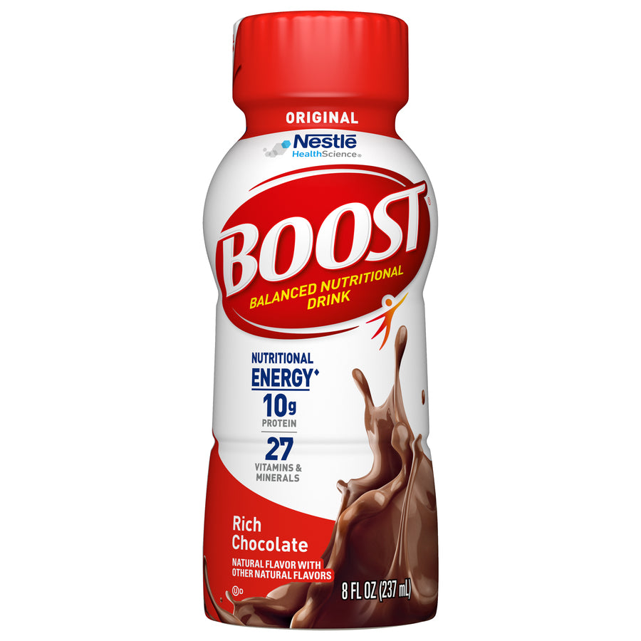 BOOST, Rich Chocolate, 8 fl oz. Bottle