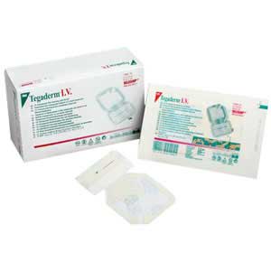 3M Tegaderm Infant and Pediatric HP Transparent Film Dressing with Secured Strips, Sterile, Adhesive, Water Proof, Frame Style, Latex Free 2-3/8" x 2-3/8"