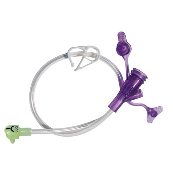 AMT MiniONE G-JET Jejunal Feeding Set, 12" Right Angle Connector