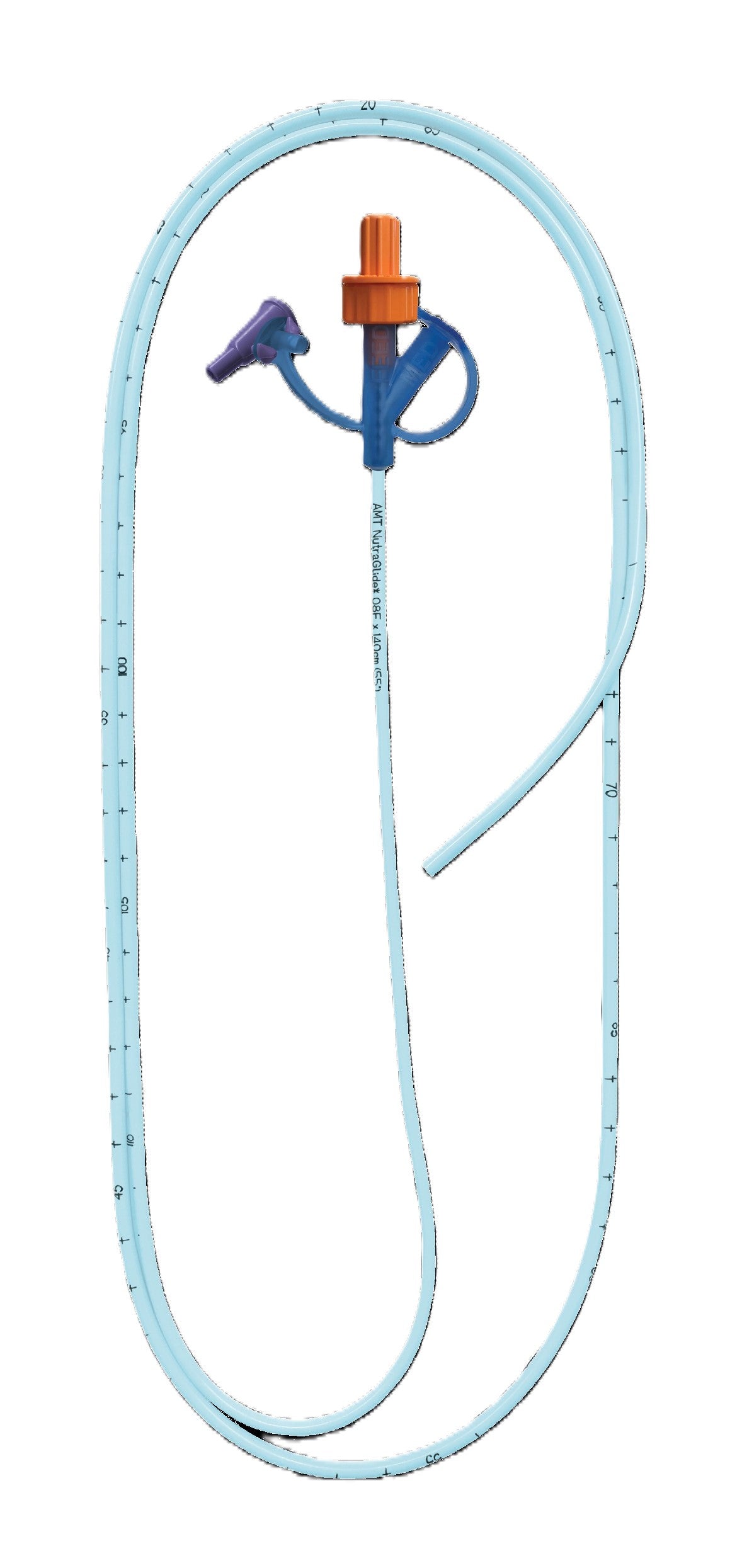 NutraGlide Nasal Feeding Tube with Stylet, ENFit Connection, 5 Fr 38 cm