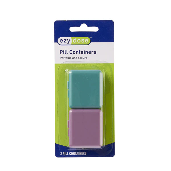 Ezy Dose Pockettes Pillbox, 2 ct