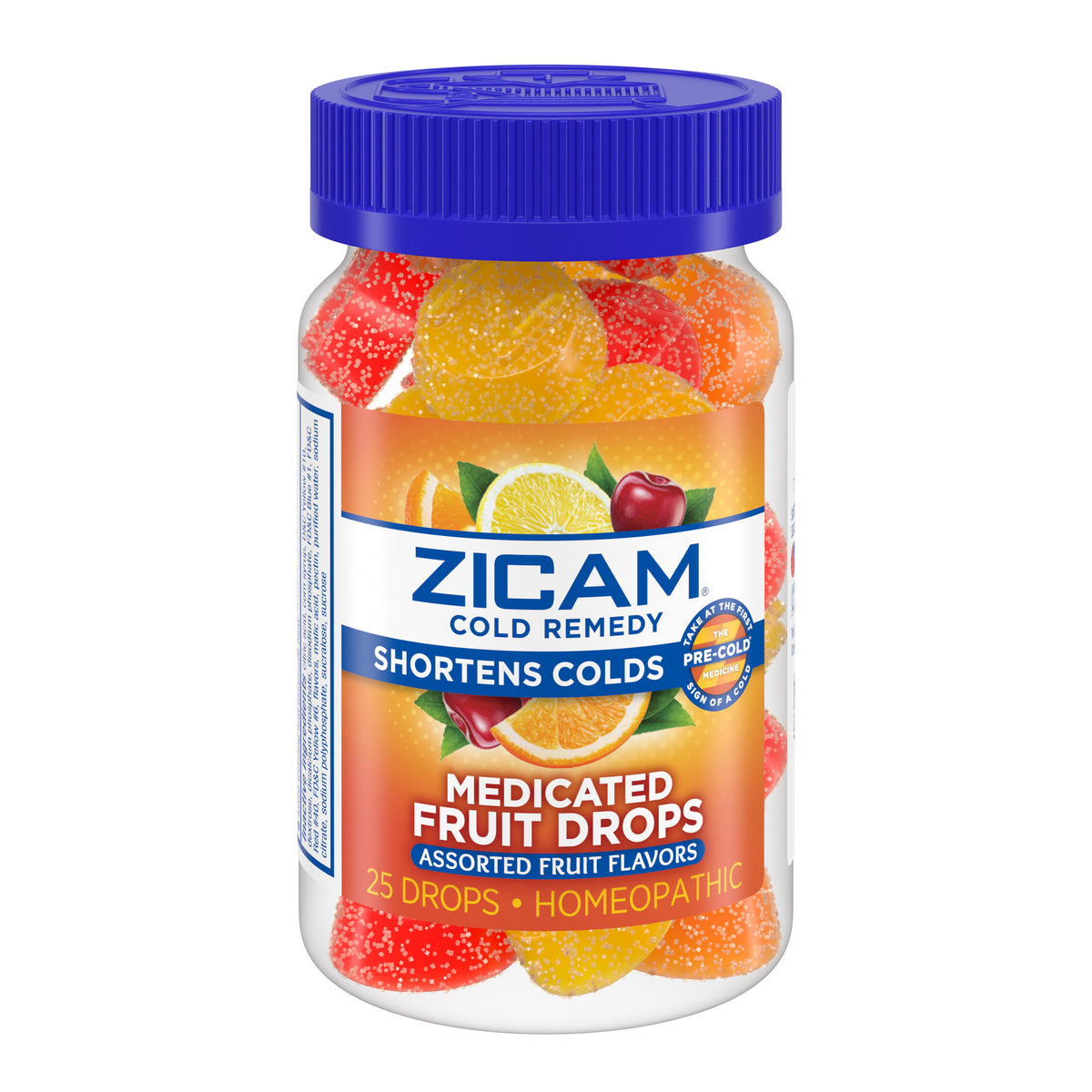 Zicam Cold Remedy Assorted Fruit, 25 ct