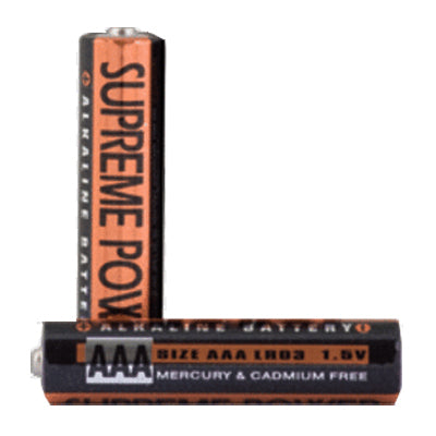 Supreme Technologies AAA Alkaline Battery, 1.5V, for External Infusion Pump Owned By Patient, 2 Count