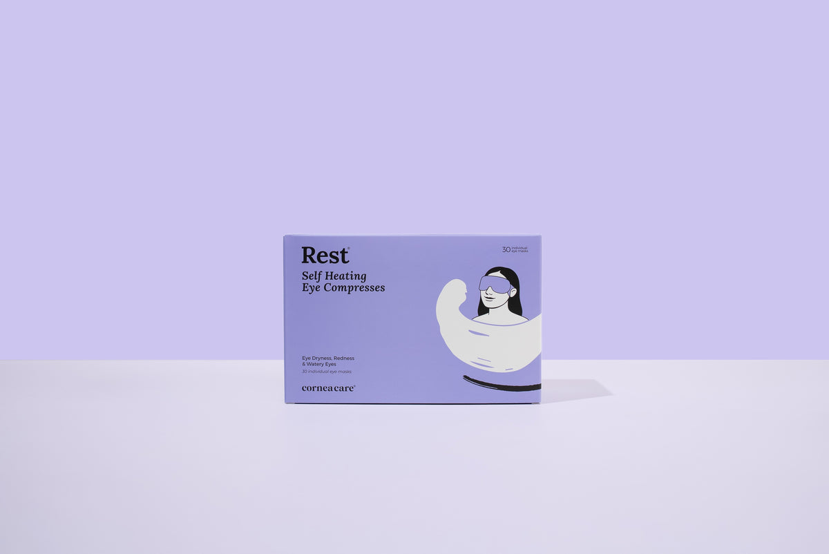 CorneaCare Rest Self Heating Warm Compresses - 30 count