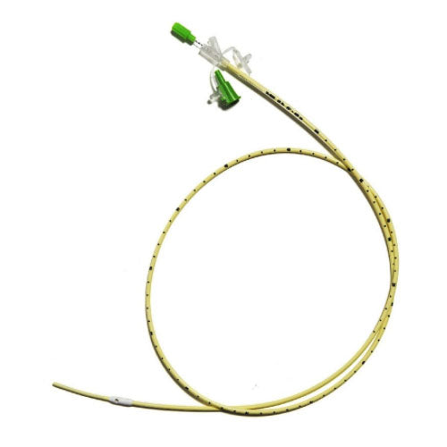 Halyard CORFLO - ULTRA Pediatric Nasogastric Feeding Tube, with Stylet, 8Fr OD, 56cm, Pink