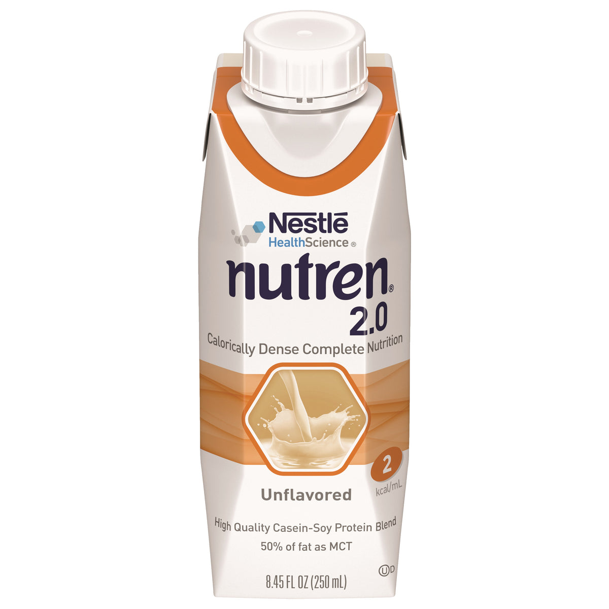 Nestle Nutren 2.0 Complete Liquid Nutrition Unflavored 8 oz/250mL Can