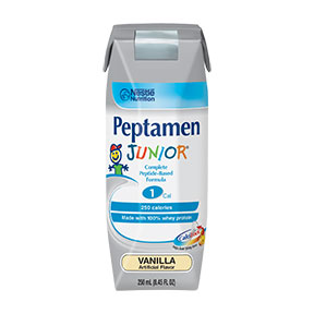 Peptamen Junior Complete Elemental Nutrition Vanilla Flavor Carton