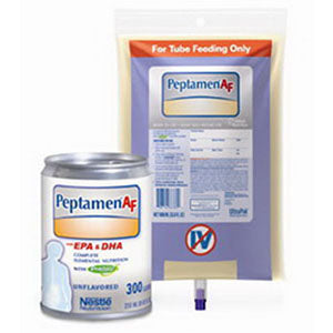 UltraPak Peptamen AF with Prebio1 Complete Elemental Nutrition 1000mL Bag, Gluten-free, Lactose-free