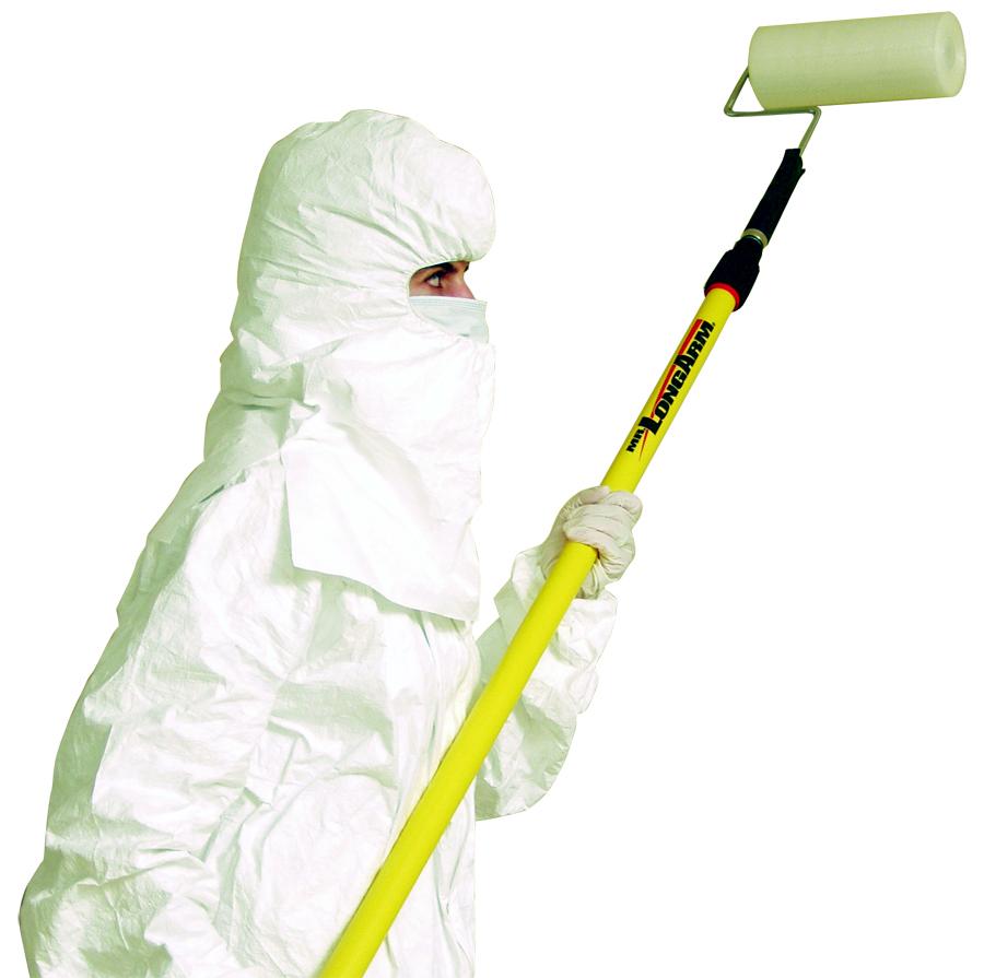 Connecticut Clean Room Tacky Roller 9" Foam, Contamination-Free, For Contoured Surface