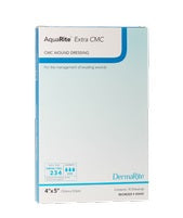 AquaRite Extra CMC Hydrofiber Wound Dressing, 4" x 5"