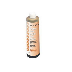 Dynarex Povidone Iodine Scrub Solution 16Oz Bottle
