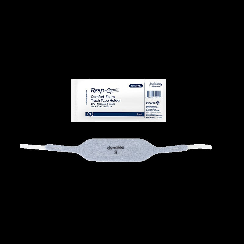 Dynarex Comfort-Foam Trach Tube Holder, Small, Neonatal, Infant