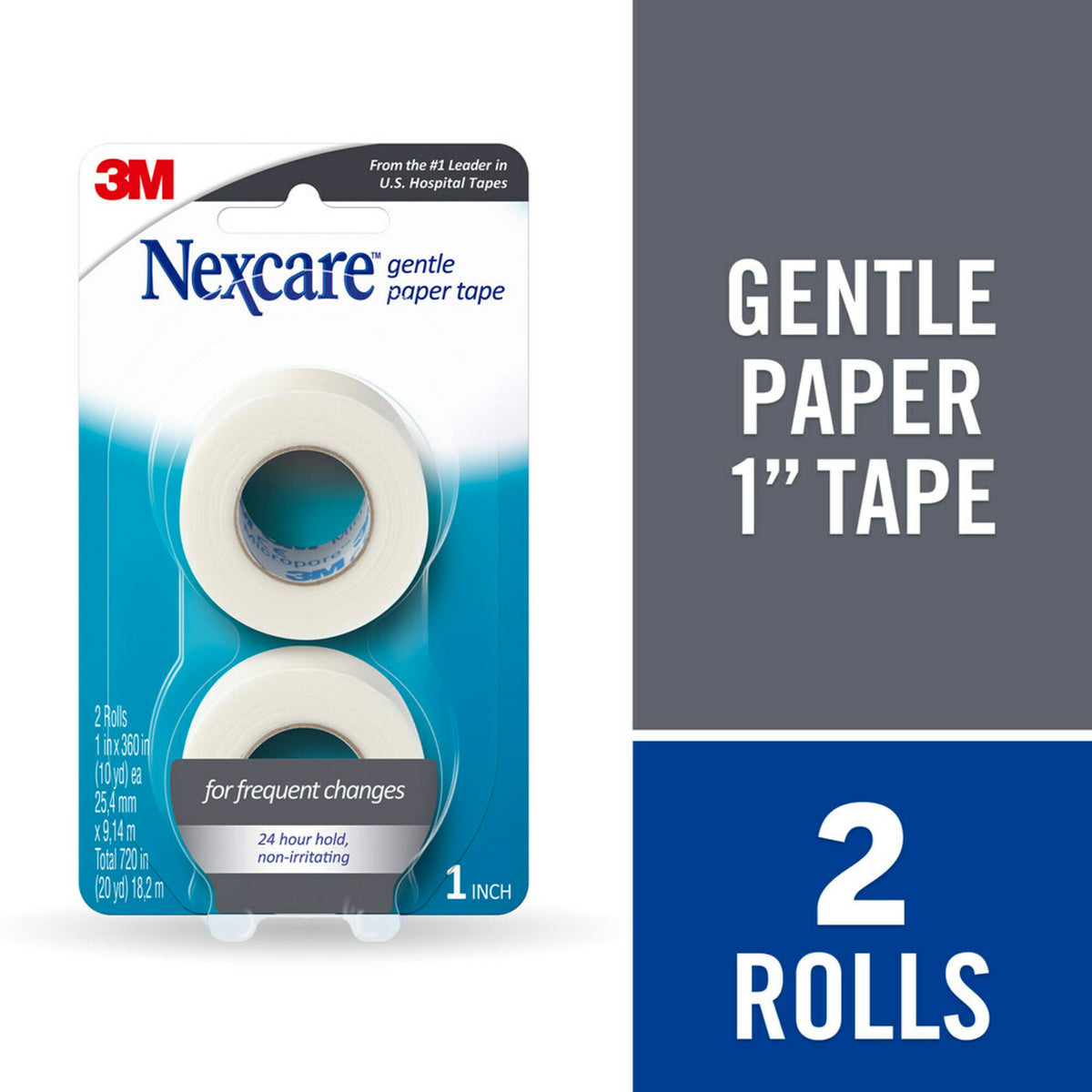 3M Nexcare Gentle Paper First Aid Tape 10 yds x 1"