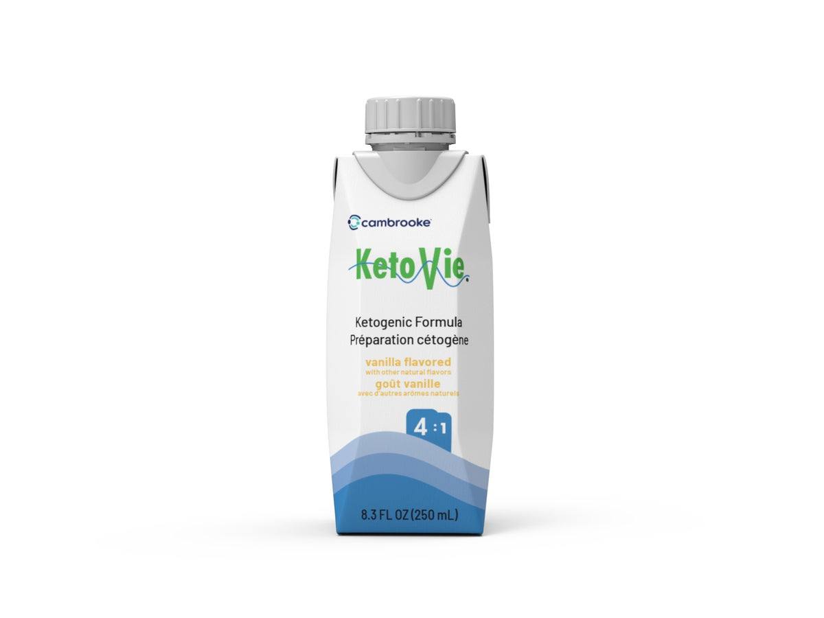 KetoVie 4:1 Ready To Drink Nutrionally Complete Ketogenic Formula 8.3 oz – Vanilla