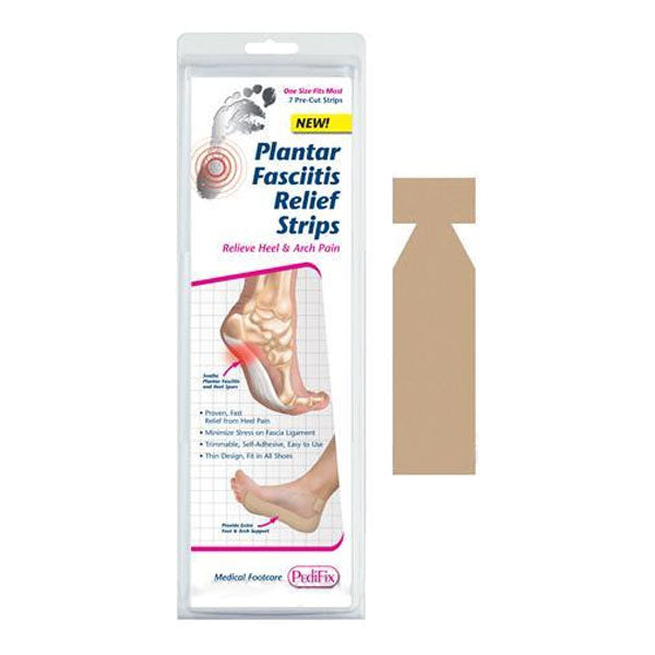 Pedifix Plantar Fasciitis Relief Orthotic Strip, One Size Fits Most