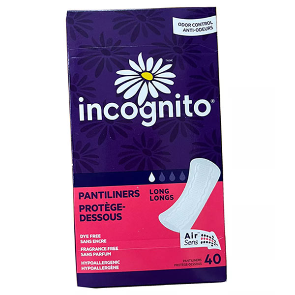 Incognito Pantiliner, Long
