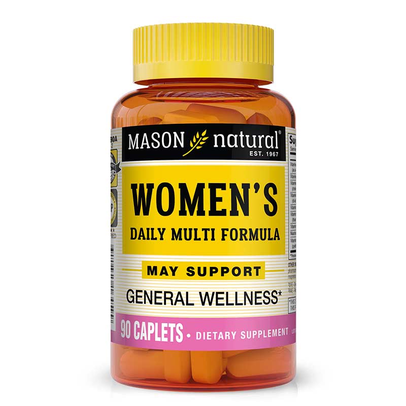 Mason Natural Women's Daily Multi Formula, 90 Caplets