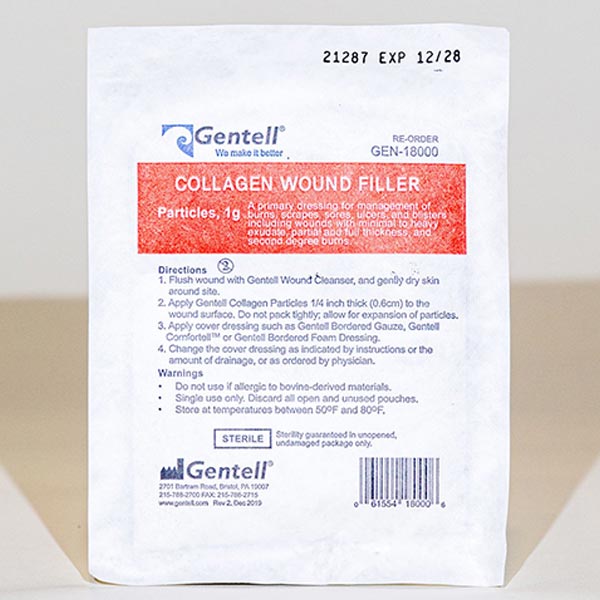 Gentell Collagen Particles, 1 Gram