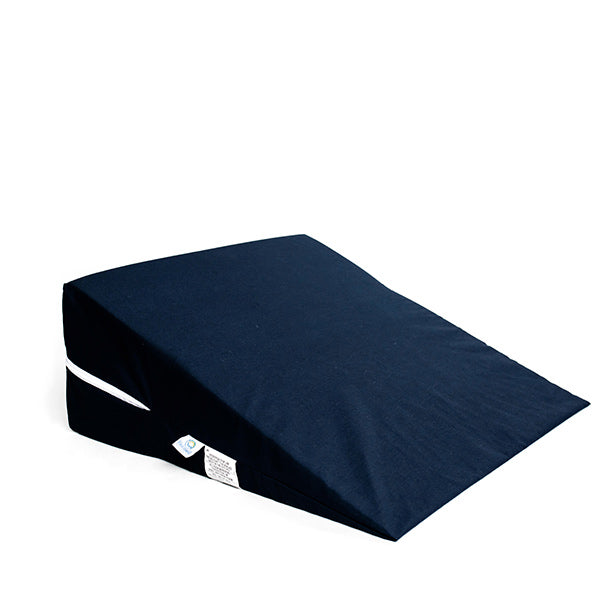 Alex Orthopedic Foam Slant Wedge, 21" x 21" x 3-7/8", with Navy Cover