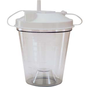 Drive Disposable Suction Canister 800cc, Universal Ports and Size