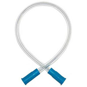 Drive Medical Replacement Suction Tubing 10", Blue Tip