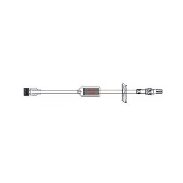 ICU Medical Macrobore Extension Set with 1-1/5µ Filter 8" L, 4mL Priming Volume