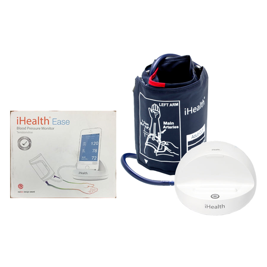 iHealth Ease Wireless Blood Pressure Monitor, XL Cuff