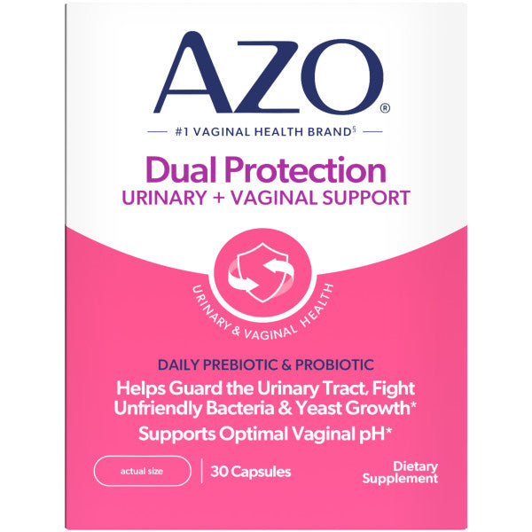 Azo Probiotic Dual Protection, 30 Capsules