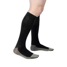 Juzo Soft Opaque Knee-High Compression Stockings Size 3 Regular, Beige, Full Foot, Unisex, Latex-free