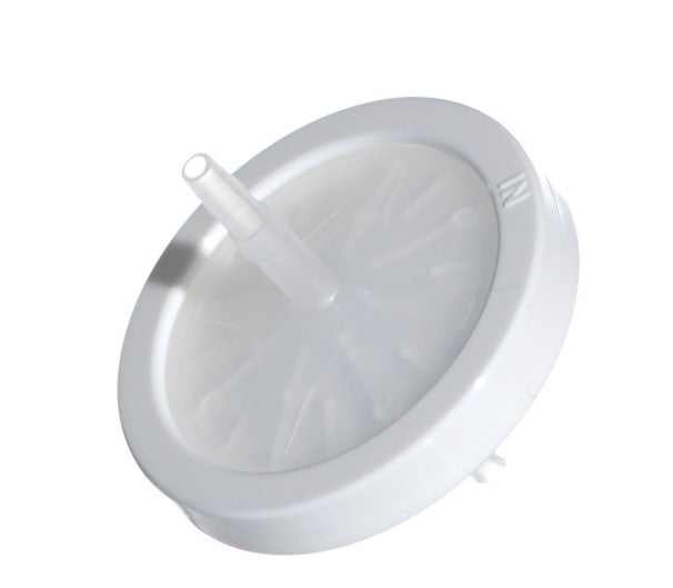 Sunset Healthcare Final Bacteria Filter with 1/4" Straight Barb and 3/16" Stepped Barb