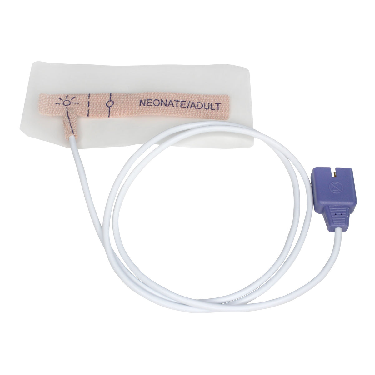 Sunset Healthcare Solutions SPO2 Sensor with 3 ft Cord, Neonatal/Adult