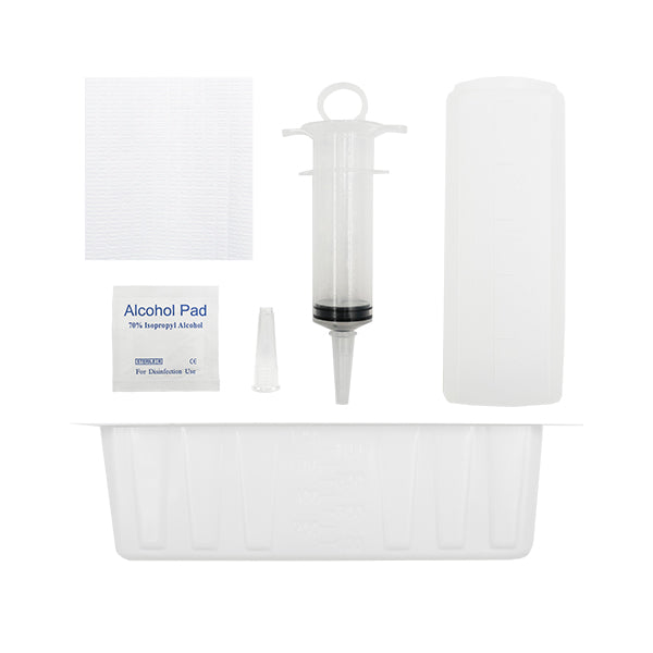 TruAdvance Irrigation Tray with Piston Syringe and 800mL Graduated Outer Tray