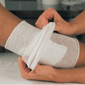 Lohmann & Rauscher TG Tubular Net Bandage 5-1/2cm x 20m Roll Size 5, Latex-free, for Arm, Lower Leg, Child’s Leg