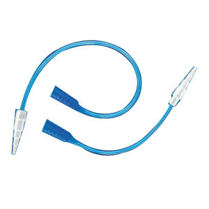 Kimberly Clark Professional MIC Extension Tubing 6" L with Bolus and Stepped Connectors, DEHP-free, Sterile