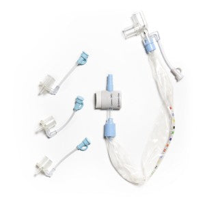 KIMVENT Closed Suction Systems for Neonatal/Pediatric, 10Fr Elbow, 8in/20.3cm (Trach Length), Caps