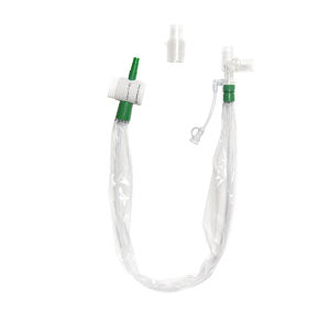 Kimberly-Clark Professional KIMVENT Closed Suction System14Fr T-Piece, for Adult, 56cm L, 22mm x 22mm Flex Tube, 15mm Swivel Adapter, Directional Tip, Wet Pak (contains saline vials), Metered Dose Inh