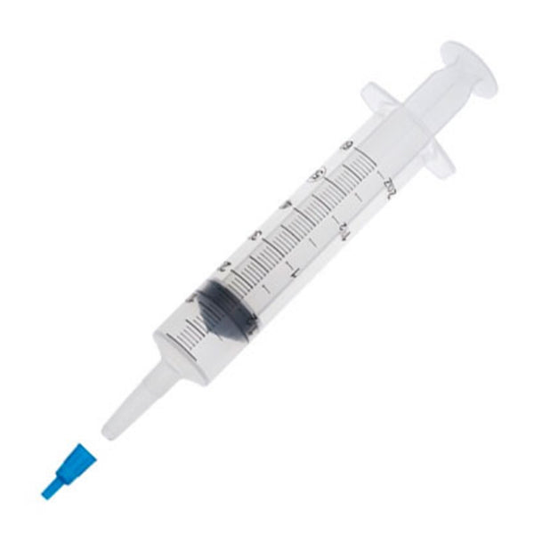 Amsino AMSure Piston Irrigation Syringe 60cc, Luer Tip Adapter