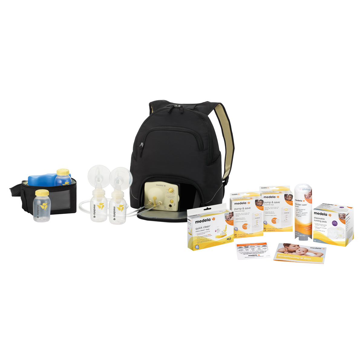 Medela Pump In Style Advanced Breast Pump Kit, with Backpack Solution Set