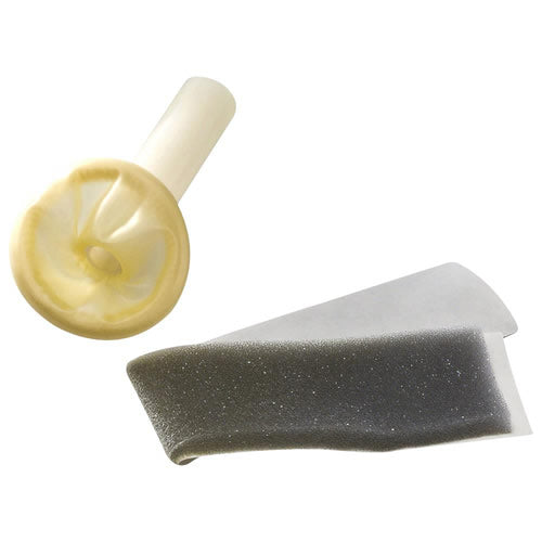 Male External Texas Catheter Self-Adhesive Elastic Foam Strap Latex, S