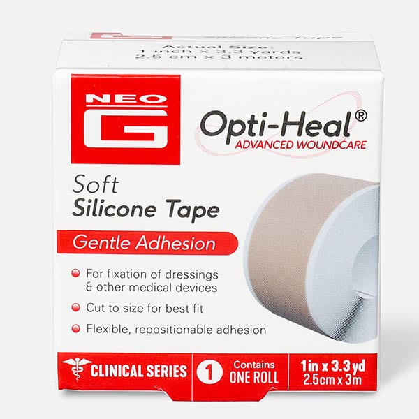 Neo G Soft Silicone Tape, 1" x 3.3 yd