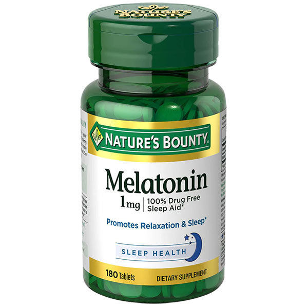 Nature's Bounty Melatonin, 1MG, 180 ct