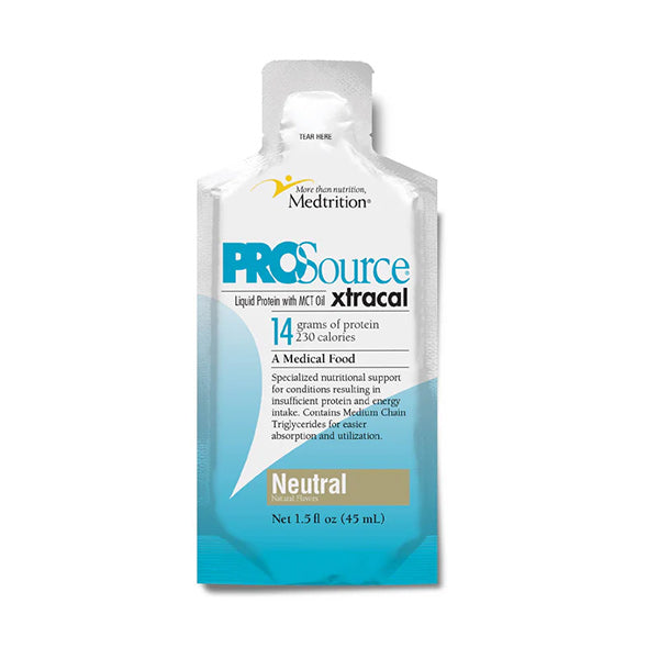 ProSource XtraCal Liquid, Neutral Flavor, 1.5 oz. Packets