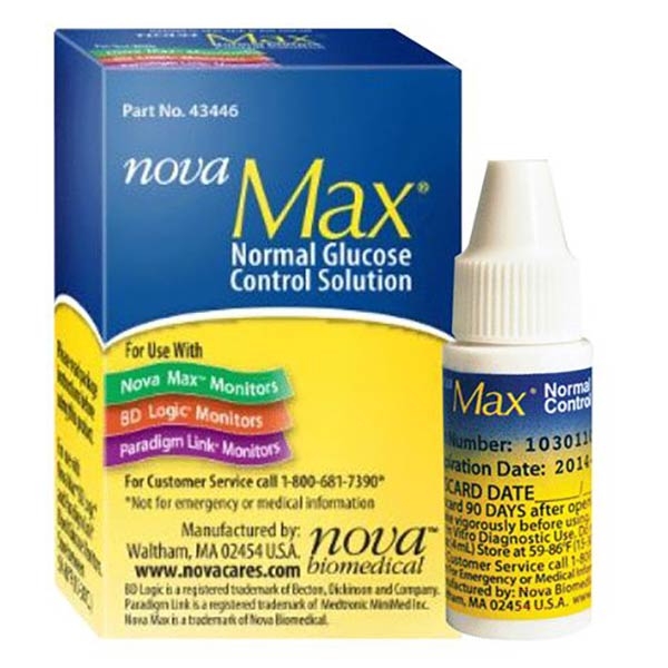 Nova Max Normal Control Solution 1/10 oz