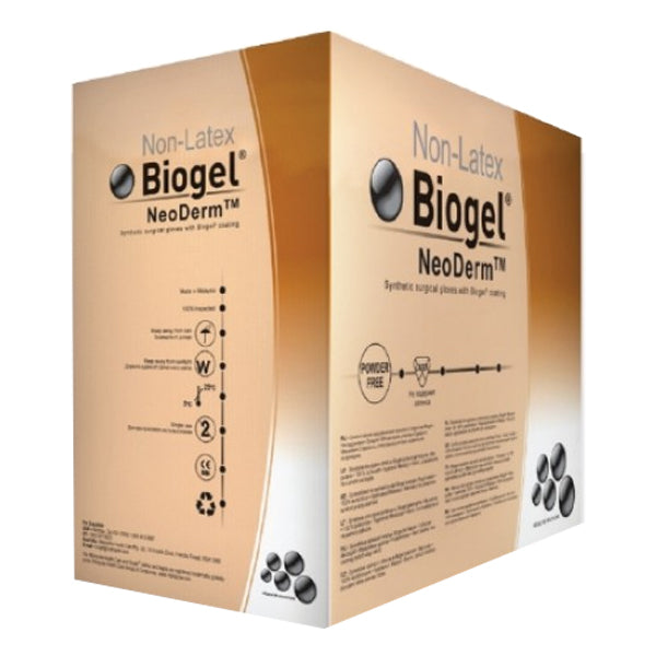 Molnlycke Biogel NeoDerm Synthetic Polychloroprene Surgical Glove, Powder-Free, Single