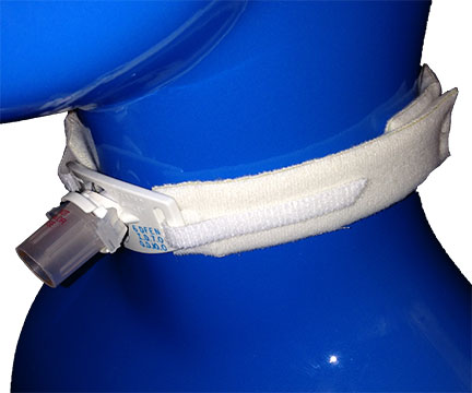 Pepper Medical Trach Tie with Twill Tape, Two Piece, Pediatric and Adult